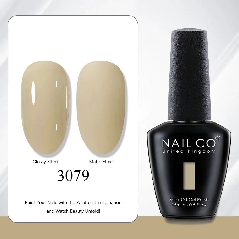 Nailco 131 Colors Gel Nail Polish LED Gel 15ml Vibrant Long Lasting Hybrid Varnish For Manicure