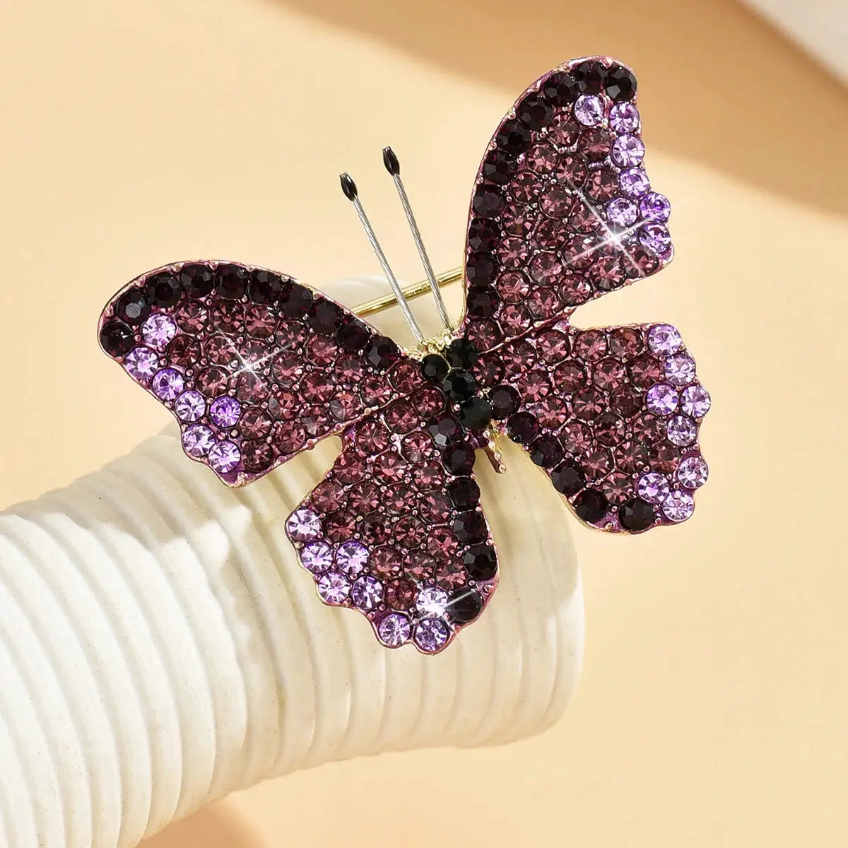 Butterfly Brooch for Women Sparkling Forest Inspired Design Daily Wear Jewelry Accessory