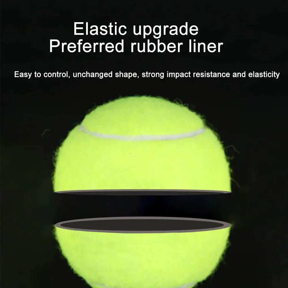 Six Or Twelve Pack Tennis Balls With Mesh Carry Bag High Elasticity For Dog Playing Outdoor Training