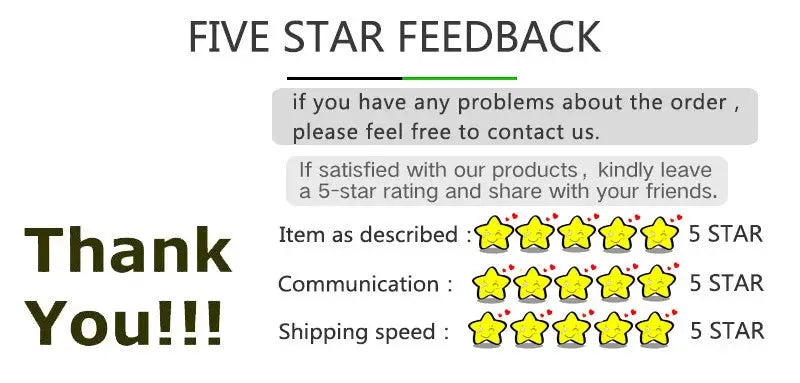 Sexy Hot Wife Panties by Simples Market - five-star feedback graphic with Thank You and rating stars
