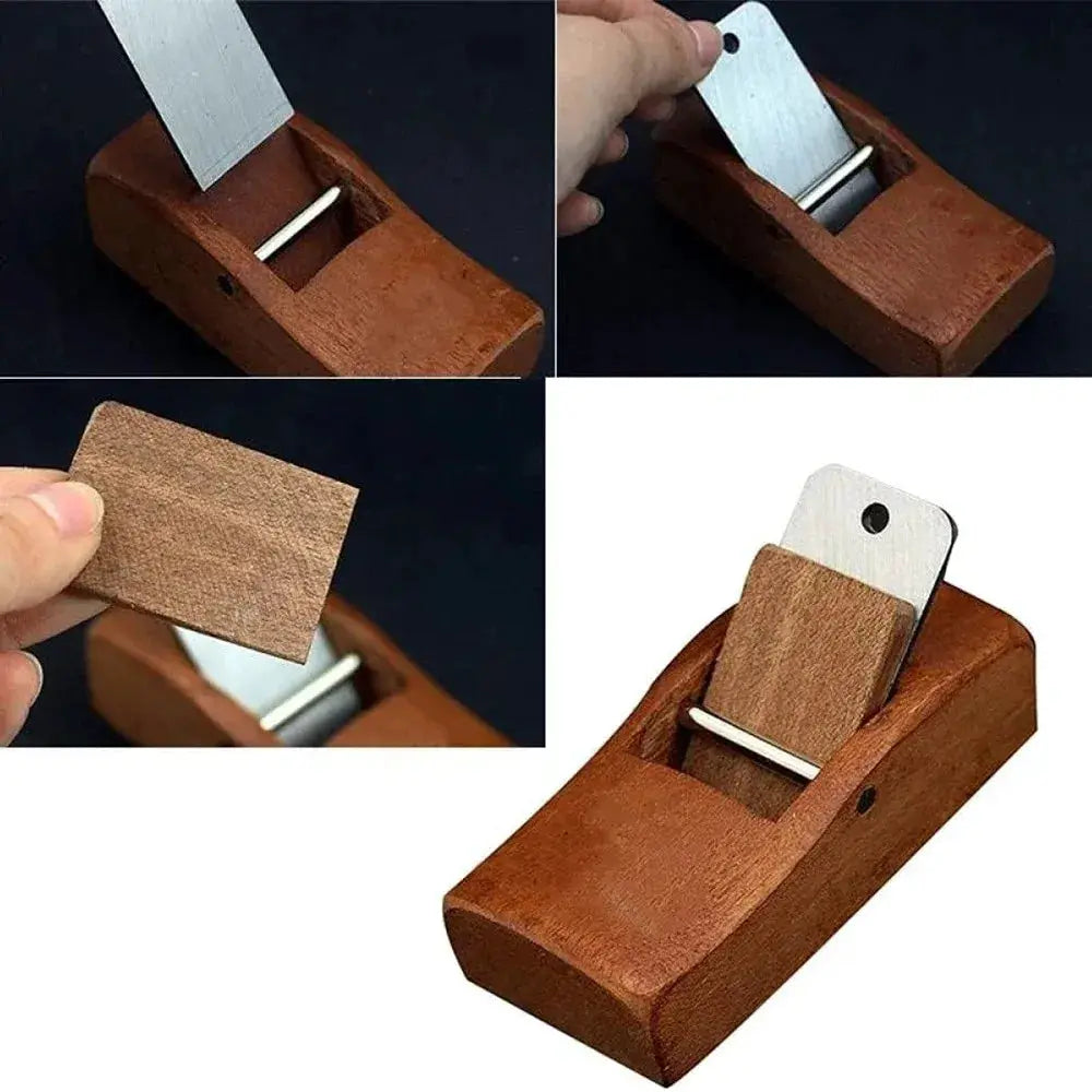 DIY Woodworking Manual Planer Block Plane Mini Hand Tool For Smoothing Wood Surfaces Stainless Steel