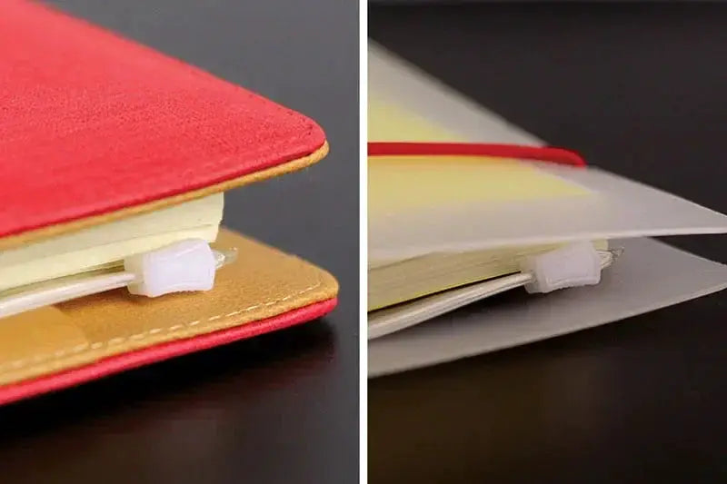 Simples Market 10-pack PVC zipper binder pockets for A5/A6/A7 binders