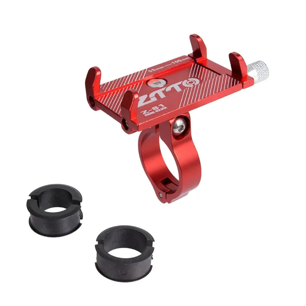 ZTTO Universal Bicycle Phone Holder Aluminum Alloy Mount For Bike And Motorcycle GPS Mobile On Handlebar M365