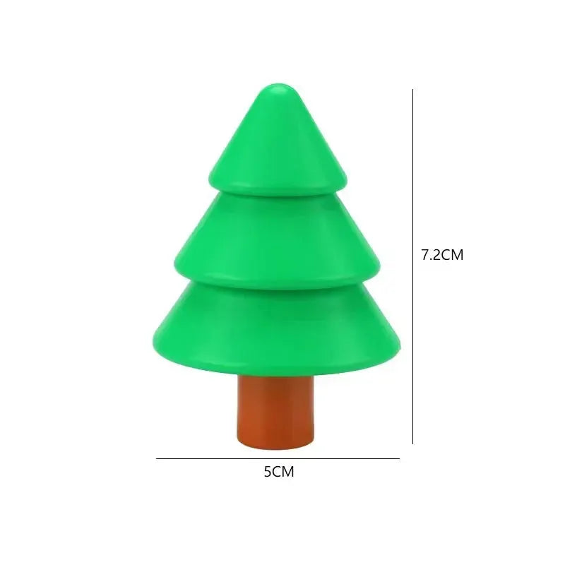 Big Outdoor Building Blocks Forest Plant Series Set For Farm Garden Decor And Kids Toys Bricks