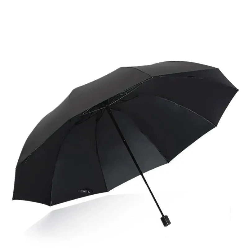 130cm Ten Bone Umbrella With Reinforced Frame Manual Large Waterproof Windproof Canopy