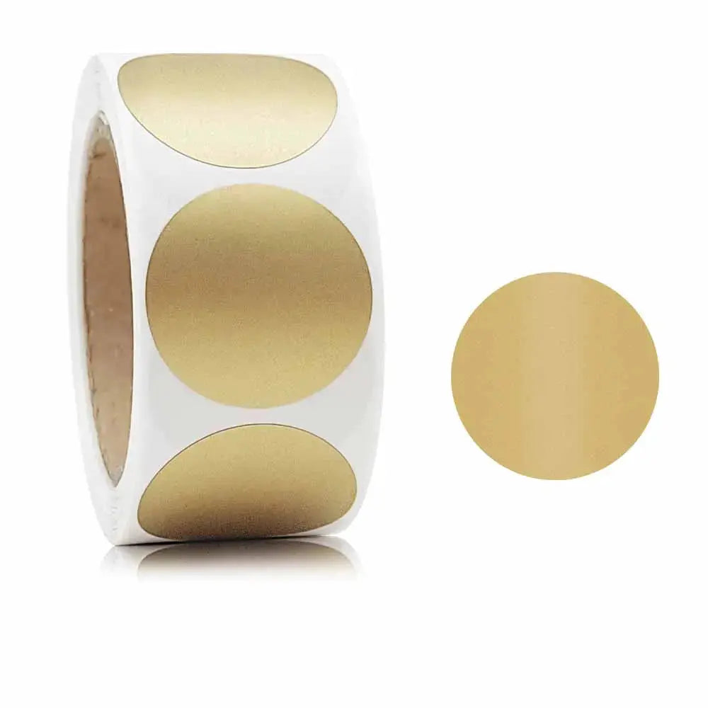Waterproof Scratch Stickers 2.5 cm 1 Inch 300 Pieces Roll For Promotions Lottery Games Hidden Information Fun Learning