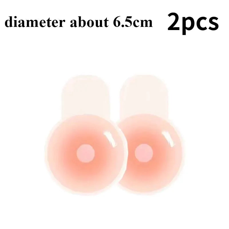Reusable Silicone Nipple Covers For Women Soft Nipple Pasties Breast Petals Invisible Under Clothing Strapless Bra