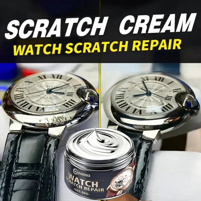 Watch Polishing Paste For Scratch Removal On Strap And Screen Metal Frame Renewal Shine And Deoxidize Steel Repair