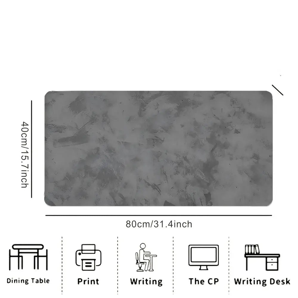 Large Line Texture Mouse Pad With Durable Stitched Edges Non Slip Base For Office Gaming And Study