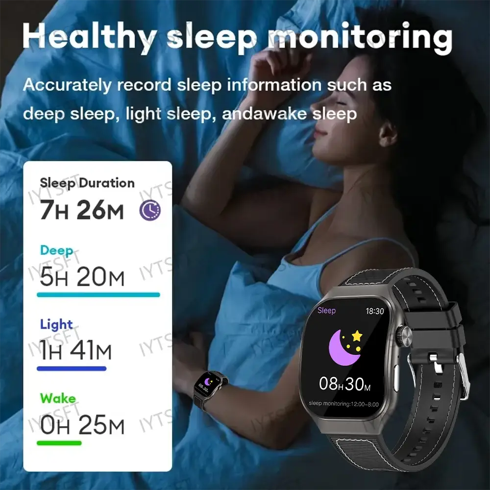 LAXASFIT 2.01 Inch Curved Screen Smart Watch Bluetooth 5.3 HD Super AMOLED Display Multi Sports Modes