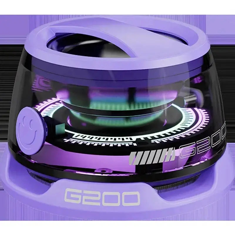 Mini Travel Bluetooth Speaker With RGB Light Magnetic Phone Holder