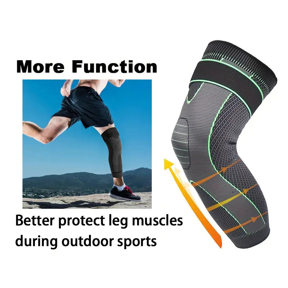 Compression Knee Pads for Arthritis Pain Relief and Joint Support Elastic Sport Sleeve Knee Brace