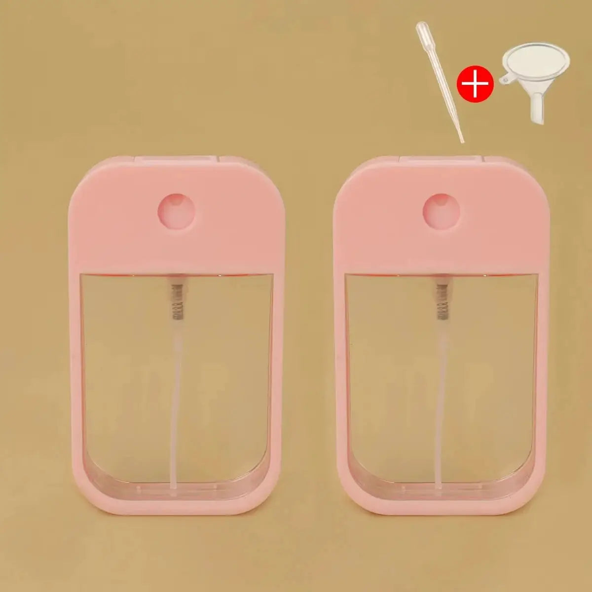 45ml Plastic Card Bottle Water Mist Spray for Perfume Hand Sanitizer and Oral Spray White Pink Blue