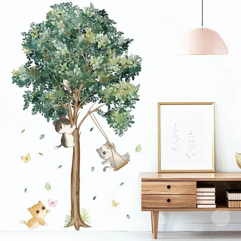 Large Nordic Tree Wall Sticker For Living Room And Bedroom Removable Decals Home Decor Poster Art - Simples Market