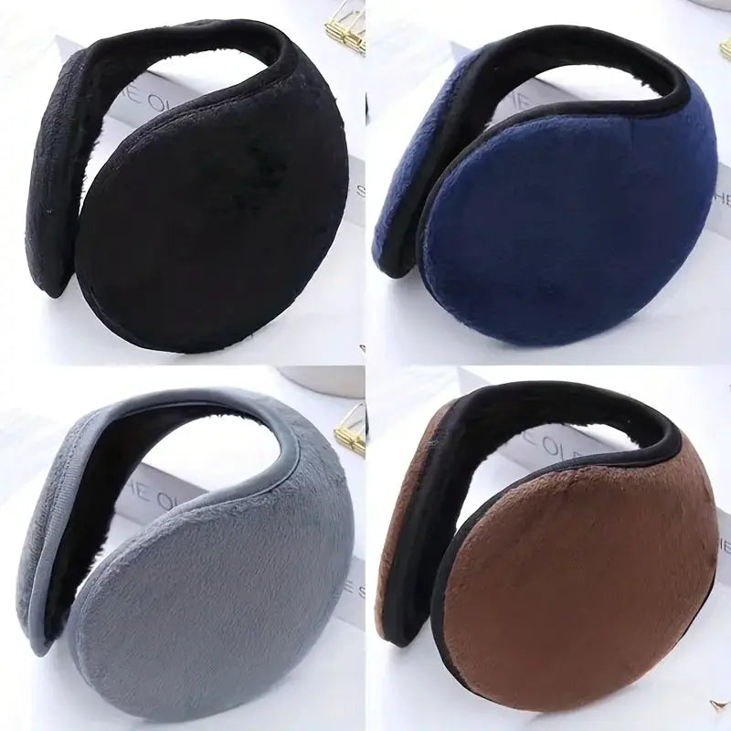 Pearl Plush Rabbit Earmuffs Unisex Winter Wind Blocking Cozy Soft Warmth For Autumn And Winter