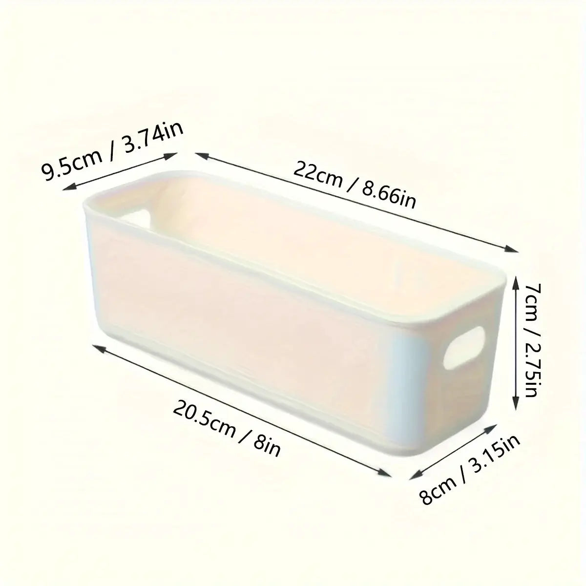 10 Piece Multifunctional Durable Storage Boxes Large Capacity Desktop Organizer For Underwear Sundries And Clutter