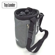 Magnesia Sack Chalk Bag With Waterproof Pocket For Rock Climbing Outdoor Bouldering And Weight Lifting