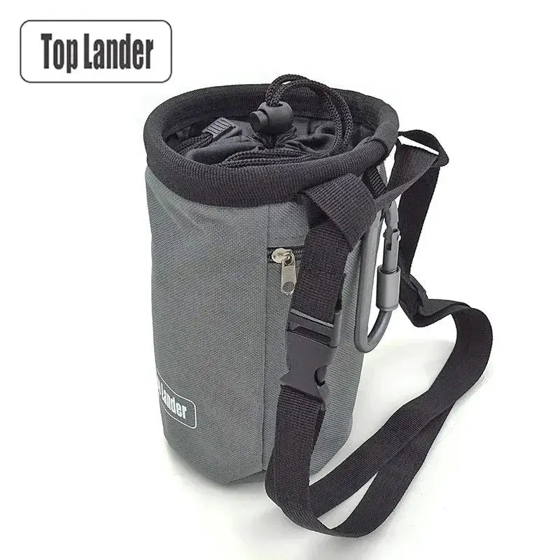 Magnesia Sack Chalk Bag With Waterproof Pocket For Rock Climbing Outdoor Bouldering And Weight Lifting