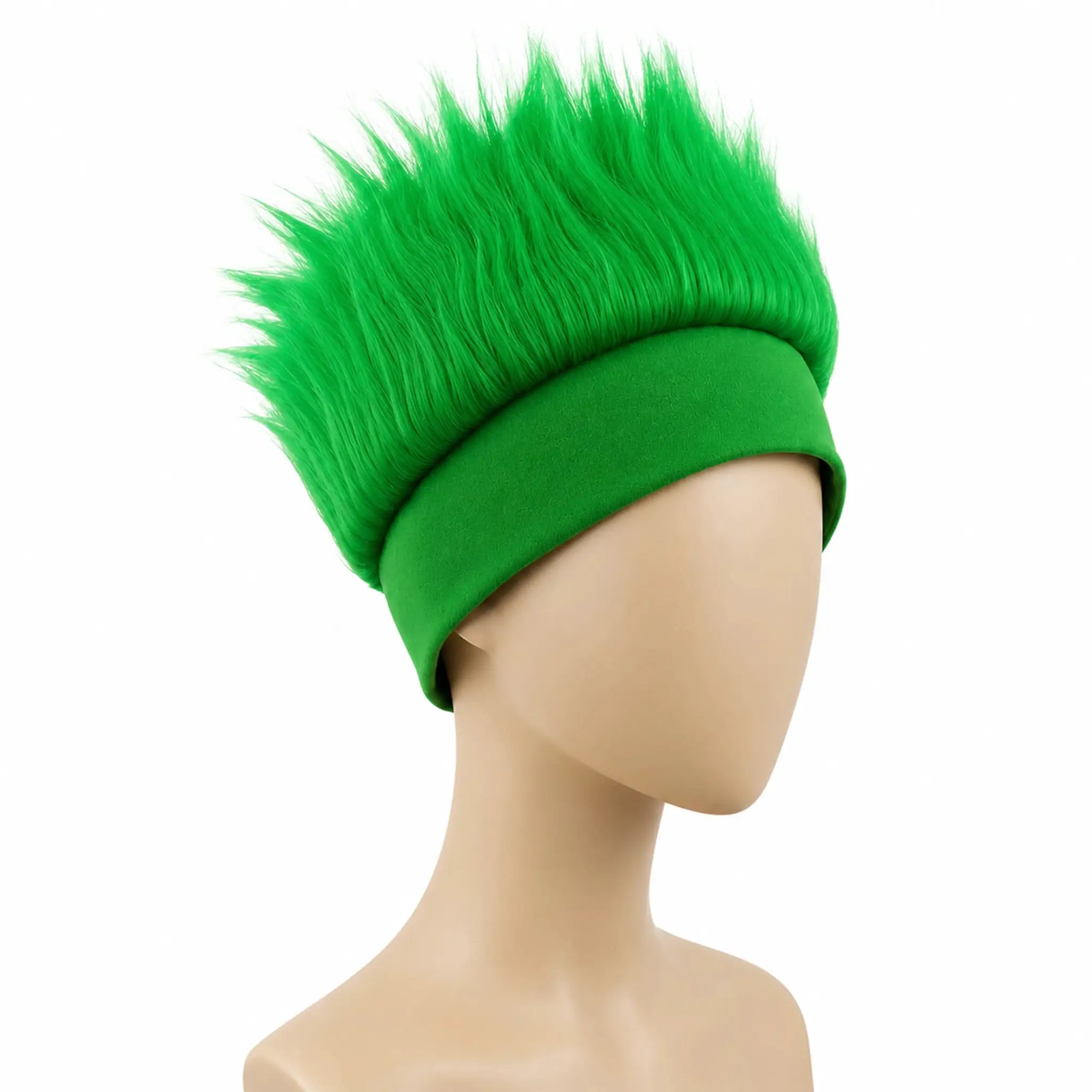 World Cup Wig With Logo In National Flag Colors For Brazil Argentina