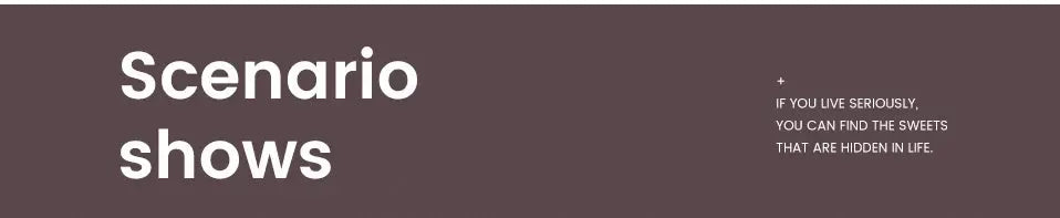 Pendant lights banner by Simples Market; dark brown background with Scenario shows text
