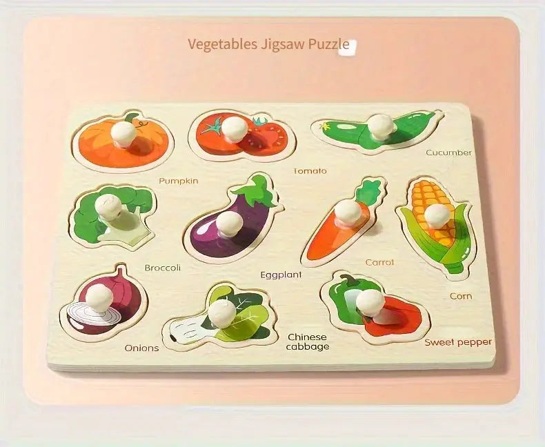 Montessori Geometry Puzzle Board for Beginners Handheld Shape Matching Educational Toy for Early Learning
