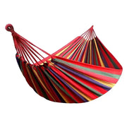 WestTune Outdoor Canvas Hammock Camping Swing With Tree Ropes Load Bearing Up To 200kg For Garden Patio Backyard