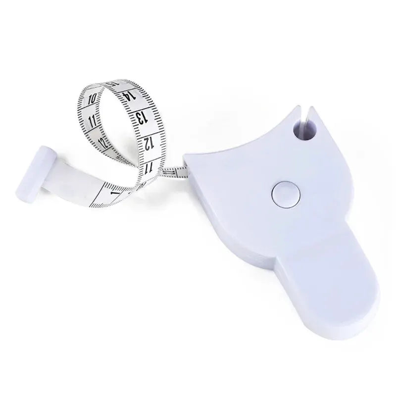 Self Tightening Body Measuring Tape Ruler 150cm 60 Inch Sewing Tailor Dressmaking Measure
