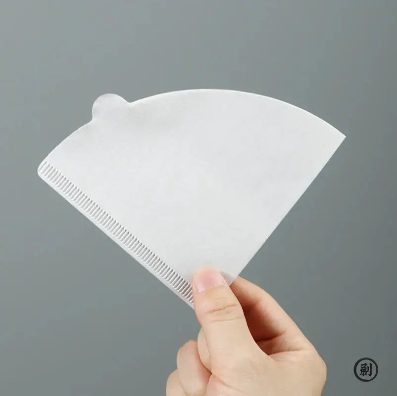 Wood Pulp Cone Filter For Pour Over Coffee 1 To 3 Cups Natural Biodegradable Paper Filters Makers Accessories