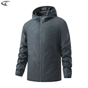 LNGXO Waterproof Hiking Jacket For Men And Women Sun Protection Windbreaker Camping Climbing Rain Coat Unisex Portable