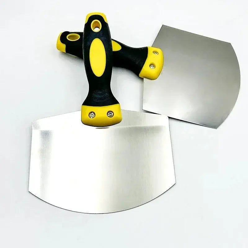 Stainless Steel Putty Knife For Wall Repair Plastering And Paint Application With Comfortable Plastic Handle