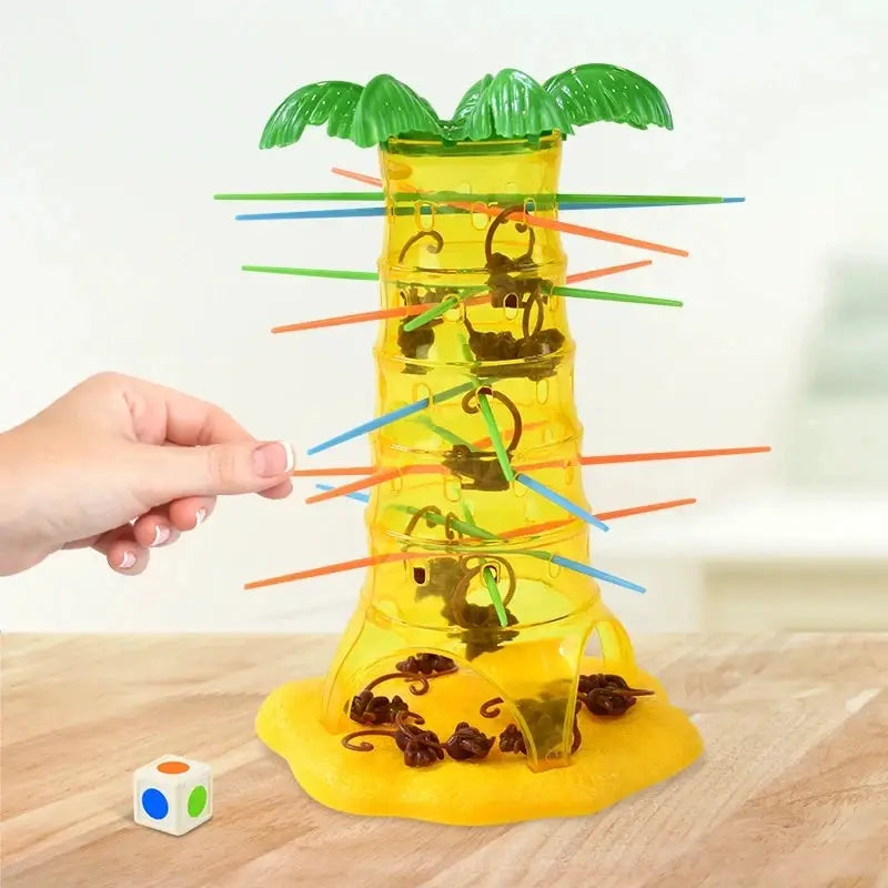 Multiplayer Tabletop Game Rolling Monkeys Educational Toy For Parent Child Interactive Board Game For Kids