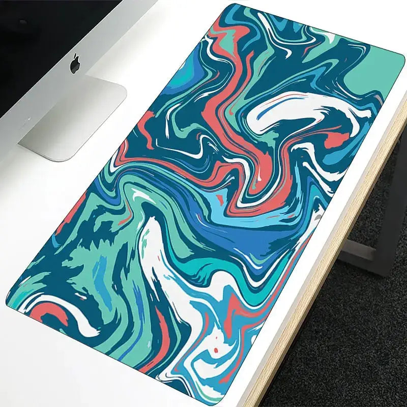 XXL Strata Liquid Mouse Pad Large Gaming Desk Mat For Computer Keyboard And Mouse
