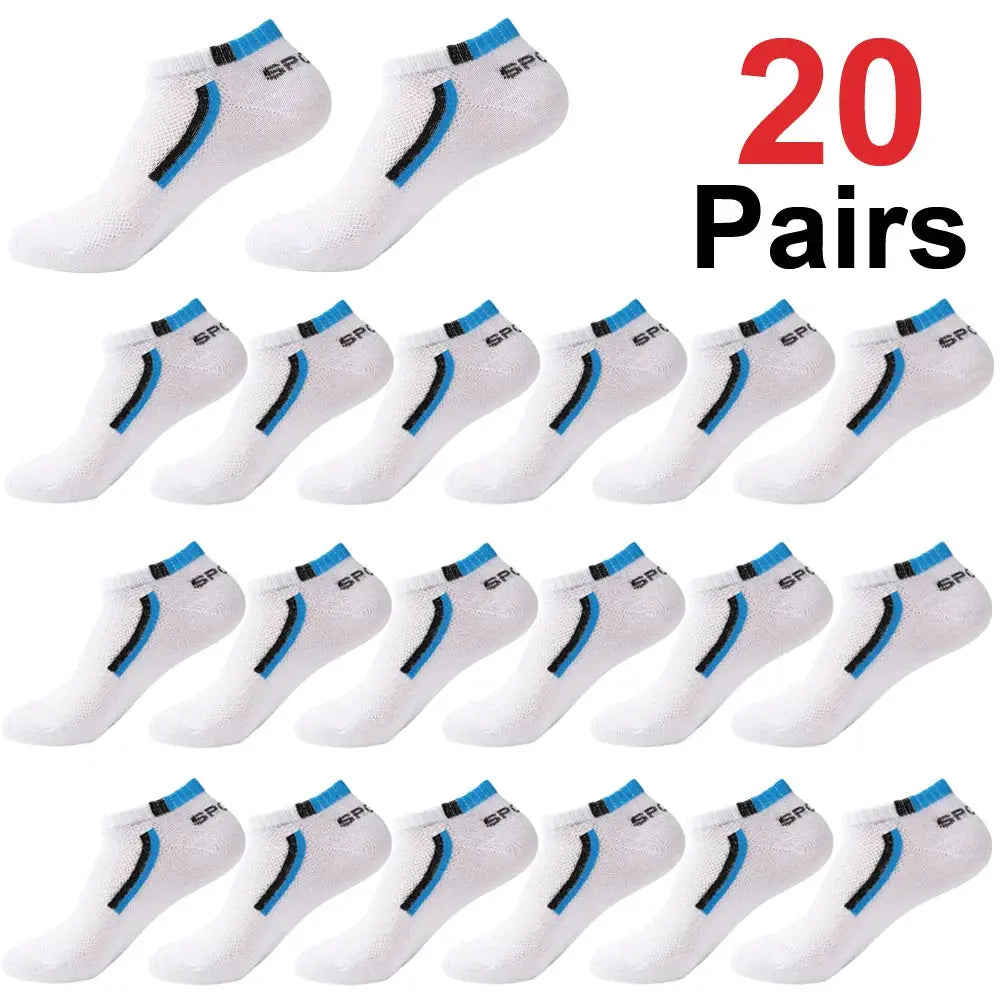 Mens Anti Slip Ankle Boat Socks Five Pairs For Business And Sports Breathable Sweat Resistant Odor Resistant Comfortable