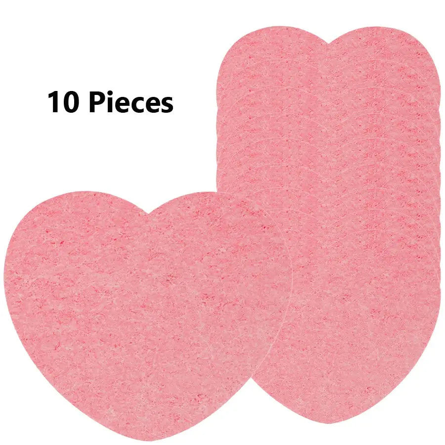 10 Pcs Cellulose Face Sponges Cleansing Makeup Removal Spa Quality