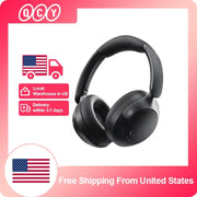 QCY H3 Pro ANC wireless over-ear headphones by Simples Market, black, LDAC BT 5.4, 50dB noise canceling