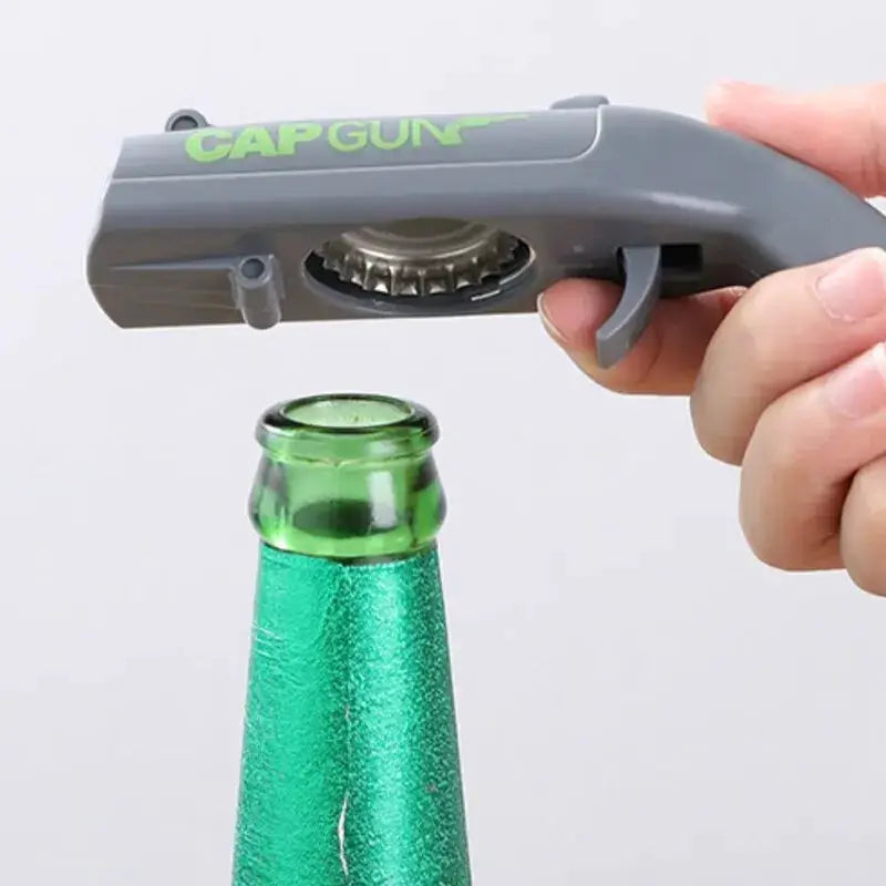 Ejector Bottle Opener Launch Spring Cap Portable Drink Opener For Kitchen Bar Party Accessories