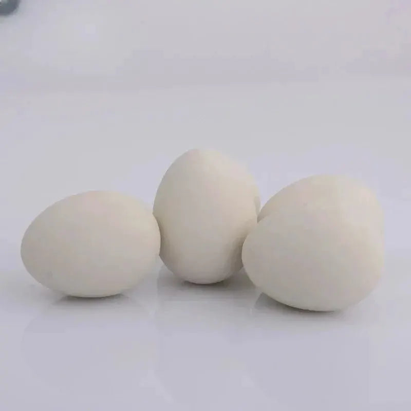 Novelty Bouncy Eggs Realistic Fake Rubber Bouncing Balls For Pranks And Pet Toy Farm Chicken Nesting Egg