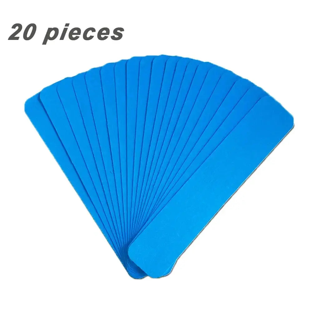 Kinesiology tape pro athletic 20 precut blue strips, Simples Market waterproof elastic tape
