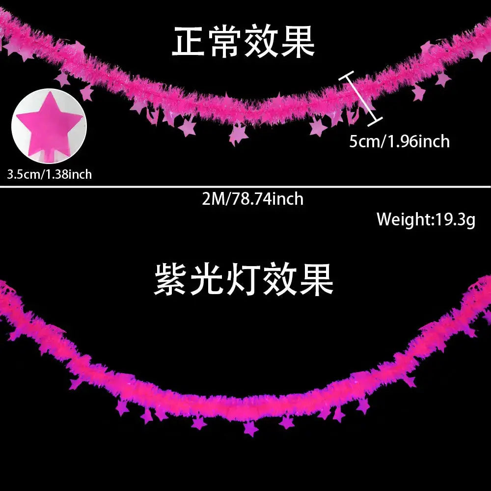 Neon UV Glow Party Hats Blacklight Fluorescent Hats For Adults And Kids Multi Pack 6 12 24 30 Pieces