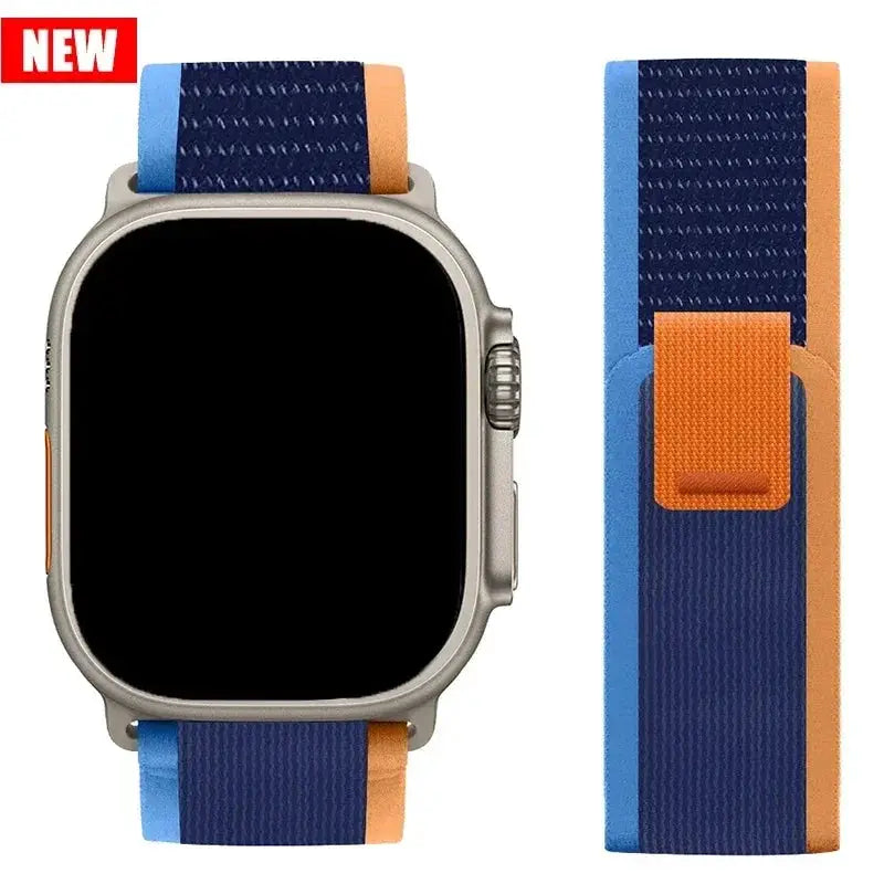 Nylon Trail loop correa For Apple Watch Ultra 2-3 49mm 45mm 44mm 42mm 46mm 41mm bracelet iWatch Series 11 10 9 8 7 6 5 SE Strap