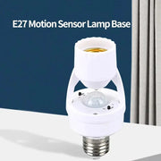 Smart Motion Sensor E27 Light Bulb Holder PIR Induction Sensor Adapter Lamp Base Converter LED Switch 110V 220V