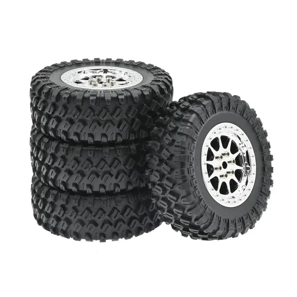70mm Tire Clamp Wheel for MN D90 MN98 MN99S MN82 WPL C14 C24 C34 B14 B24 RC Car Upgrade Parts Accessories
