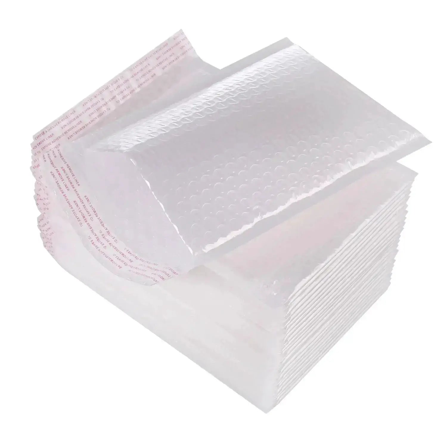 Wholesale White Padded Bubble Mailers Self Seal Envelopes 10 to 100 Pack for Packaging Shipping Gifts