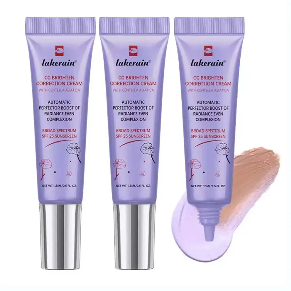 Korean Glow CC Cream Color Changing Liquid Foundation With High Coverage Hydrating Water Gel Formula