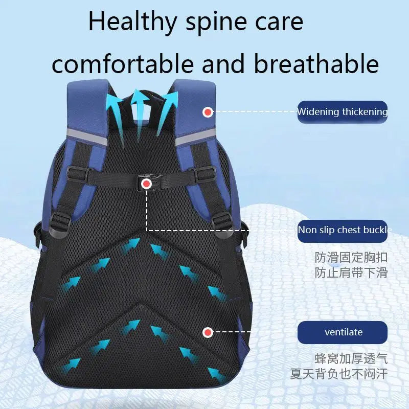 Astronaut Waterproof Primary School Backpack for Boys - Simples Market
