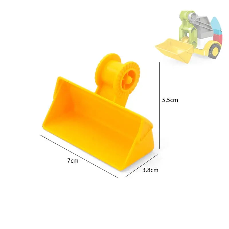 Big Building Blocks Traffic Mechanical Construction Set For Kids Compatible Large Bricks Educational Science Toy Gift
