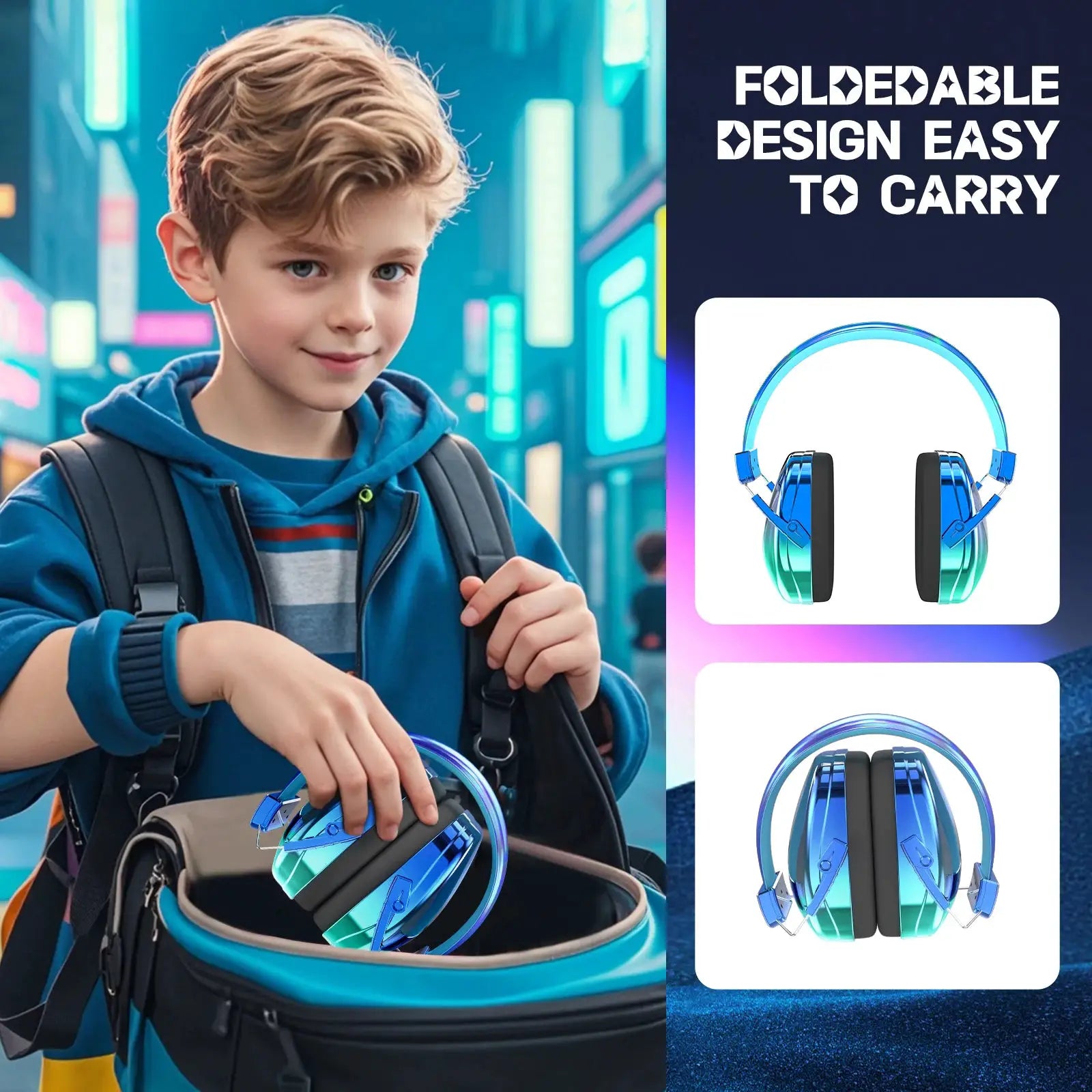 Earmuffs Active Headphones For Electronic Shooting Hearing Protection And Noise Reduction For Hunting And Target Practice