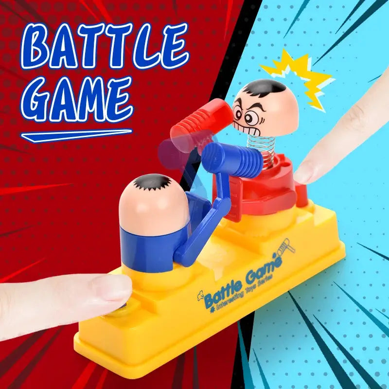 Children's Prank Decompression Funny Toy Two Person Head Fidgeting Game Parent Child Interactive Board Game for Kids