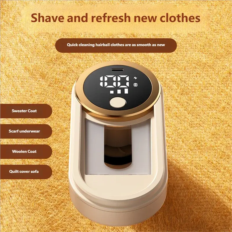 Rechargeable Hair Ball Trimmer For Clothes And Upholstery Portable Lint Remover Sweater Shaver