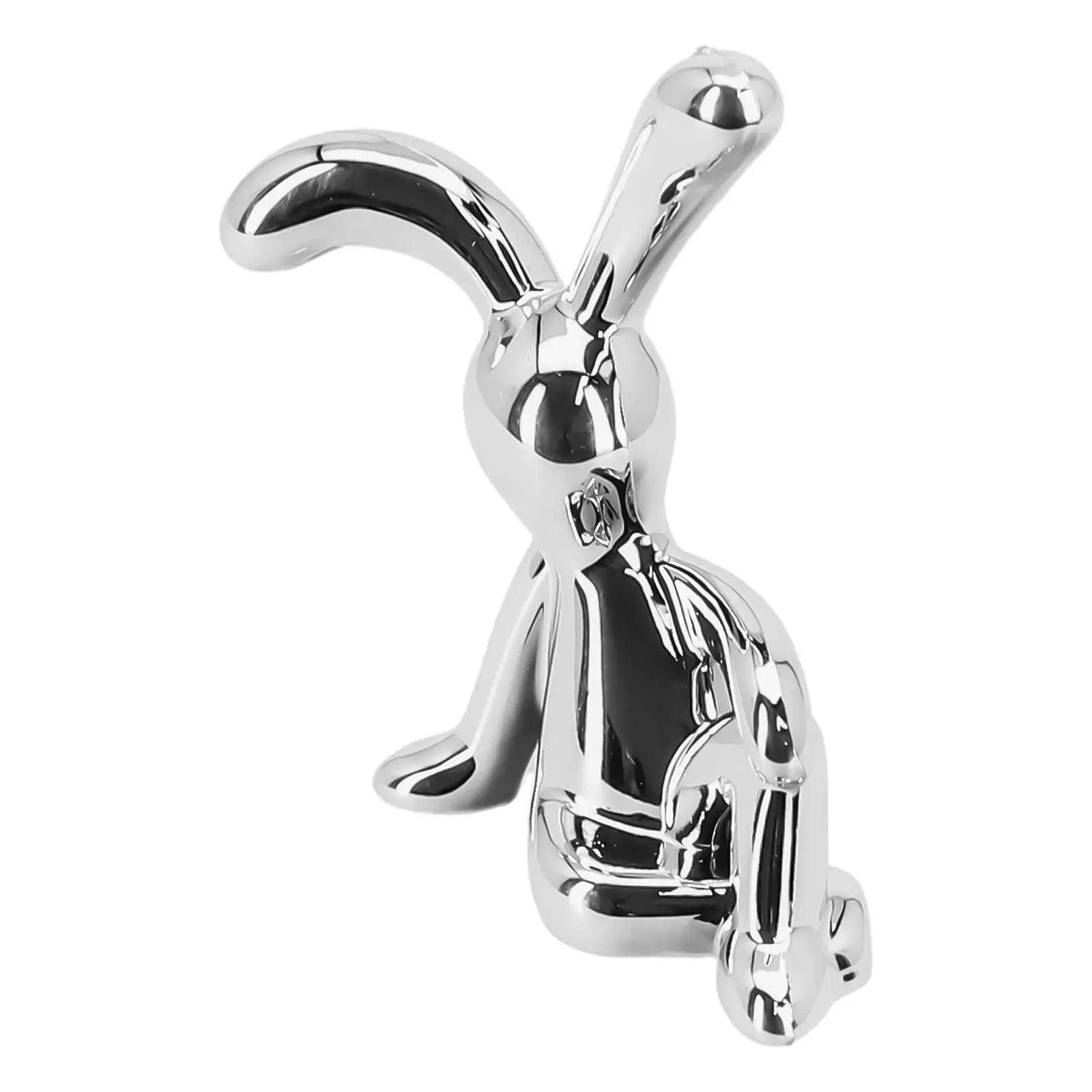 Chrome rabbit car interior center console decoration by Simples Market